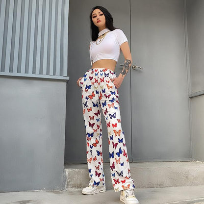 Butterfly Trousers by White Market