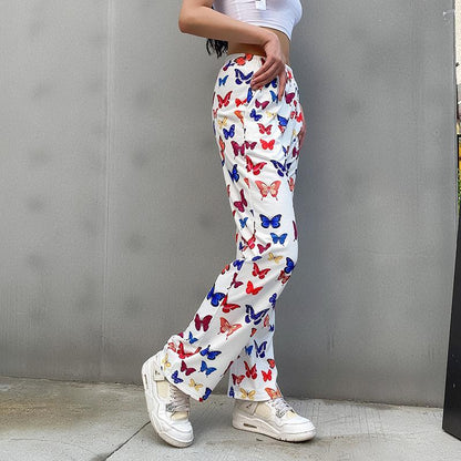 Butterfly Trousers by White Market