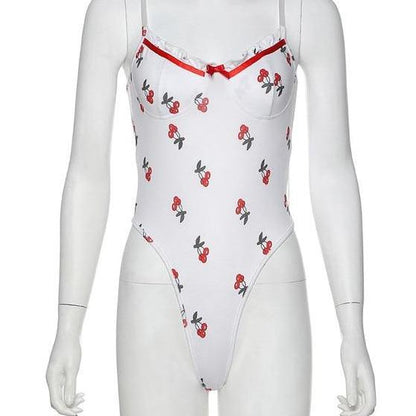 Cherry Bodysuit by White Market