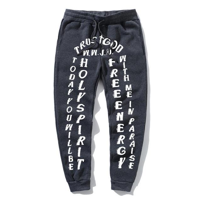 Trust God Sweat Pants by White Market