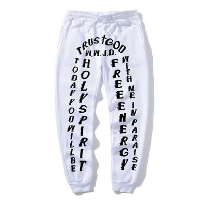 Trust God Sweat Pants by White Market