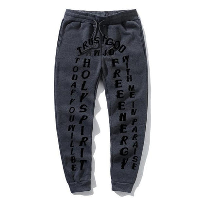 Trust God Sweat Pants by White Market