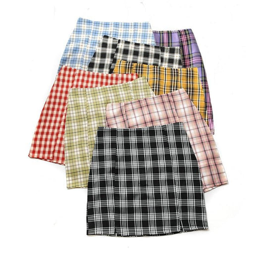 Summer Plaid Skirts by White Market