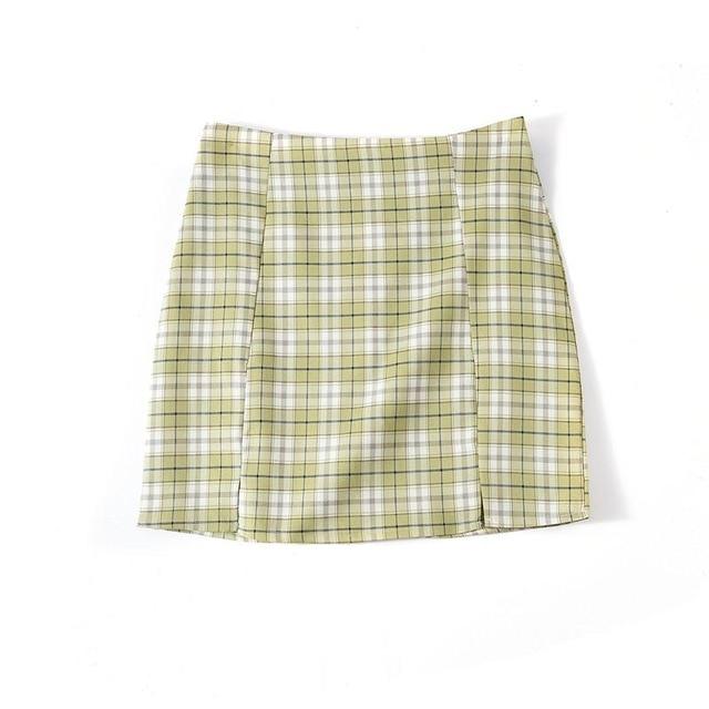 Summer Plaid Skirts by White Market