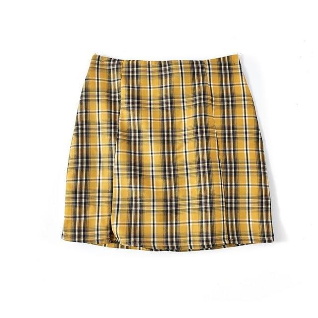 Summer Plaid Skirts by White Market