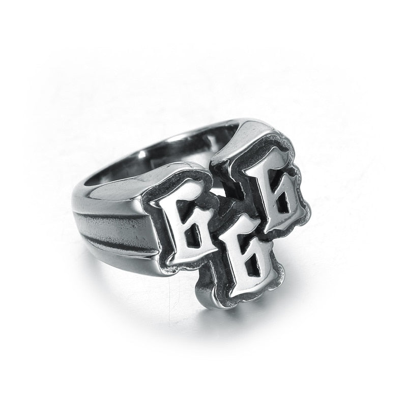 "666" Ring by White Market