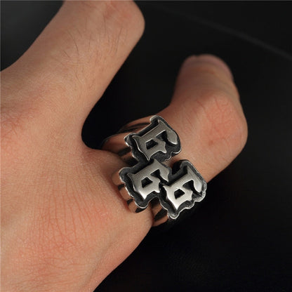 "666" Ring by White Market