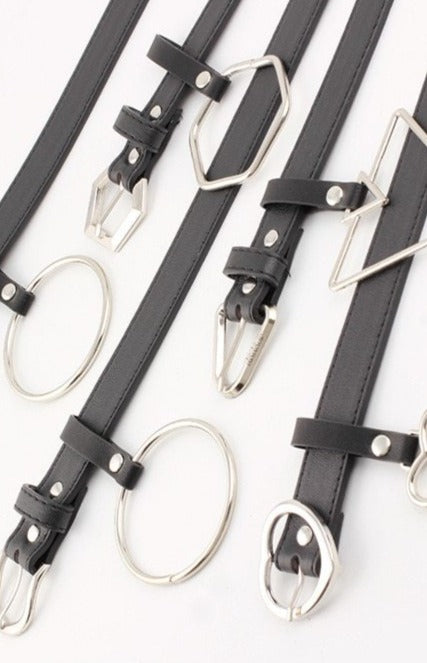 Utility Vegan Leather Belts by White Market