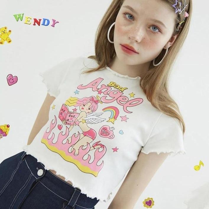 Bad Angel Tee by White Market