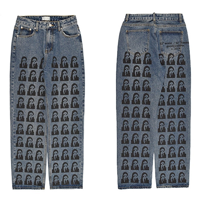 Painted SCREAM Denim by White Market