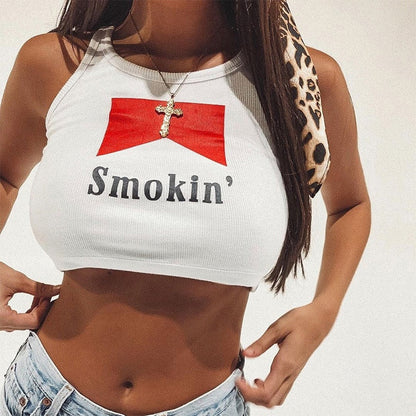 Smokin Cropped Top by White Market