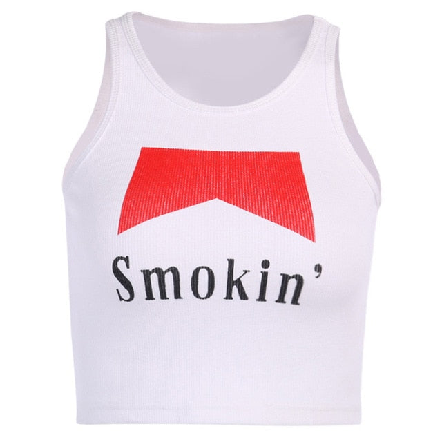 Smokin Cropped Top by White Market