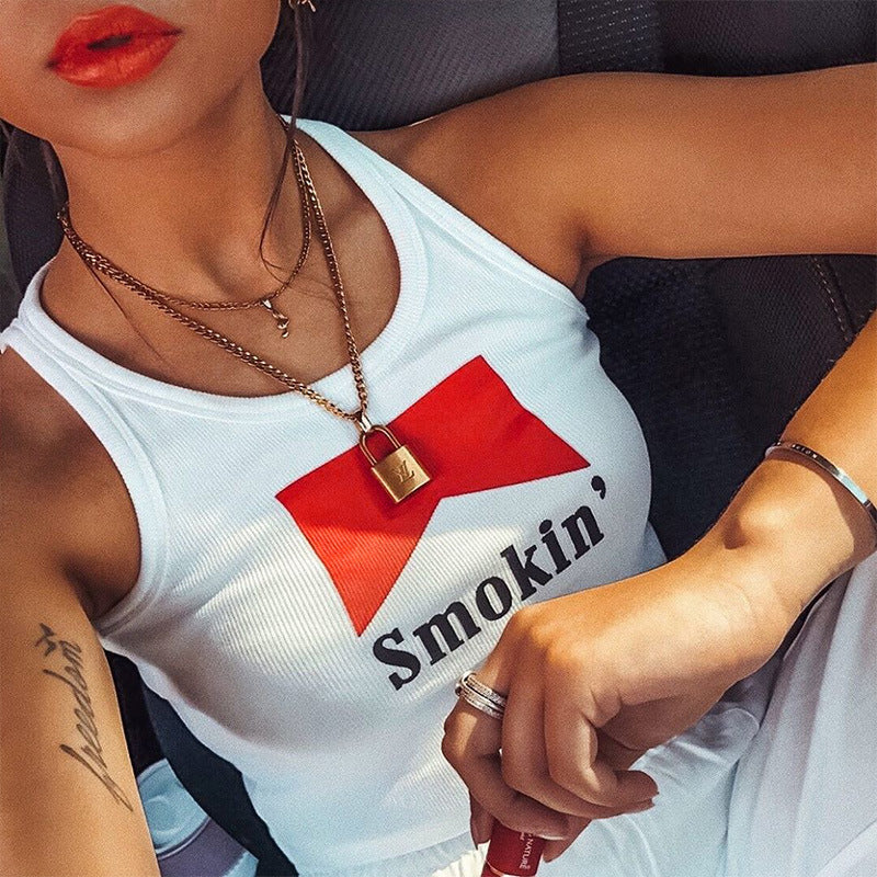 Smokin Cropped Top by White Market