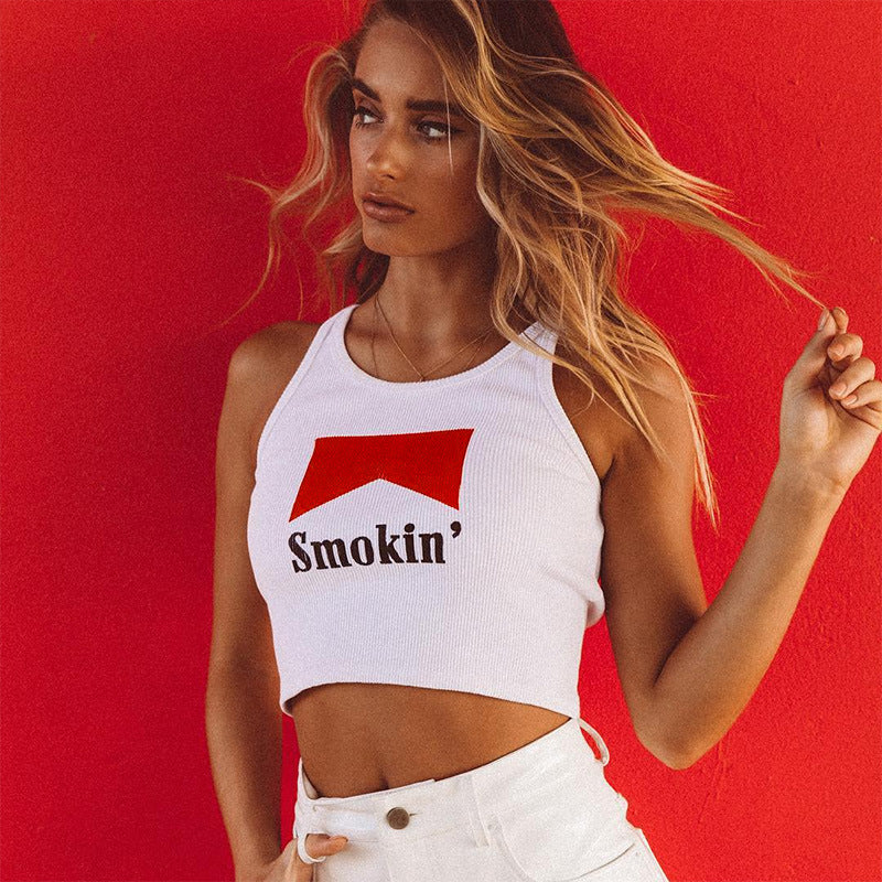 Smokin Cropped Top by White Market