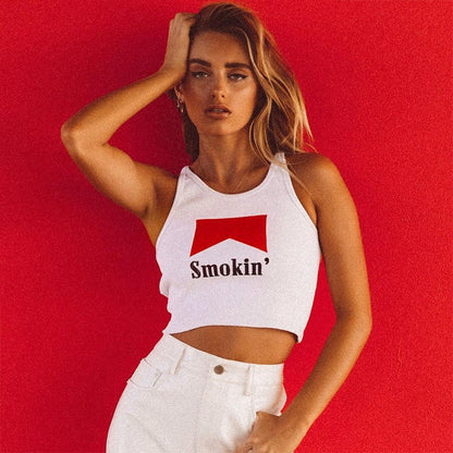 Smokin Cropped Top by White Market