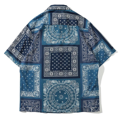 Bandana Bowling Shirt by White Market