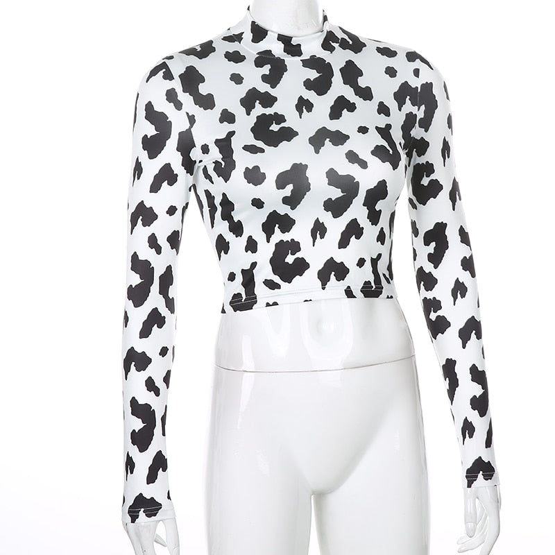 Rorschach Test Turtleneck Top by White Market