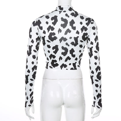 Rorschach Test Turtleneck Top by White Market