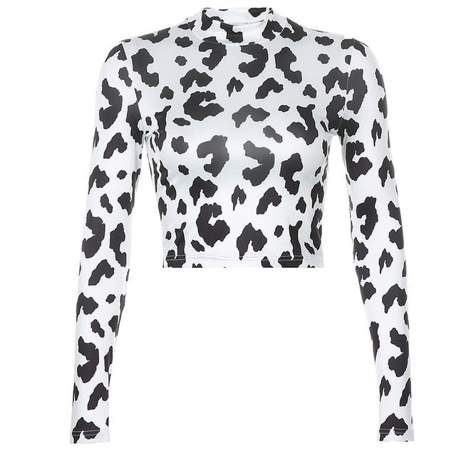 Rorschach Test Turtleneck Top by White Market