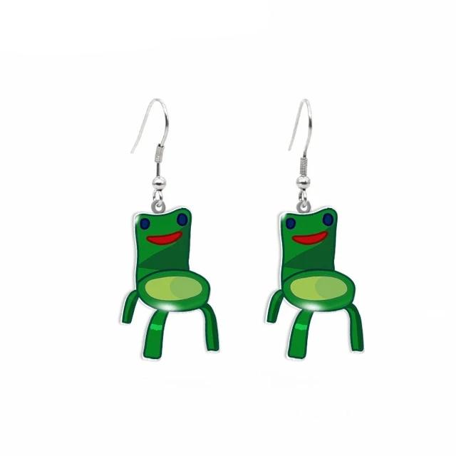 Froggy Chair Fan Club Earring by White Market