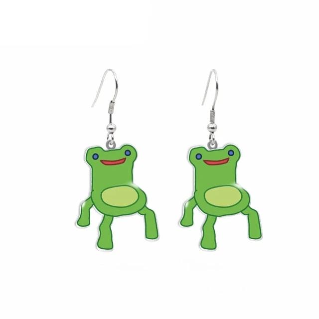 Froggy Chair Fan Club Earring by White Market