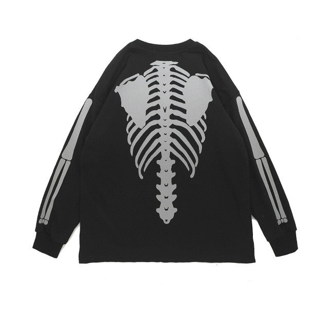 Skeleton Sweater by White Market