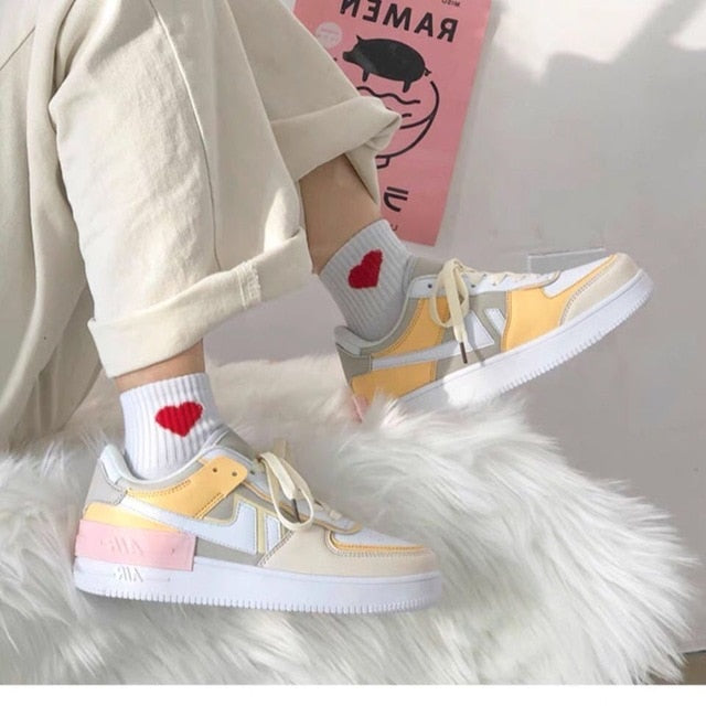 Daisy Embroidered AF1 by White Market