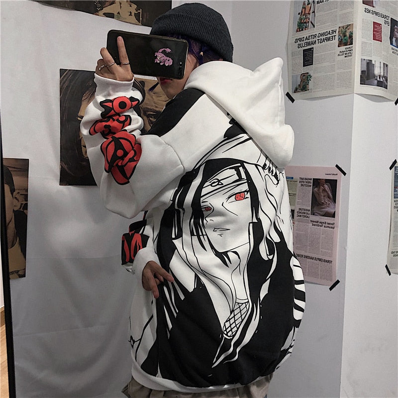 Itachi Uchiha Hoodie by White Market