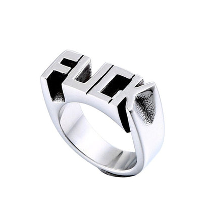 "Fuck" Ring by White Market