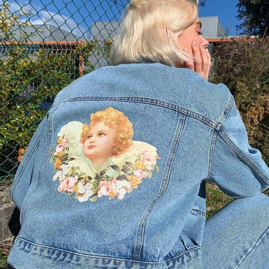 Angelic Denim Jacket by White Market