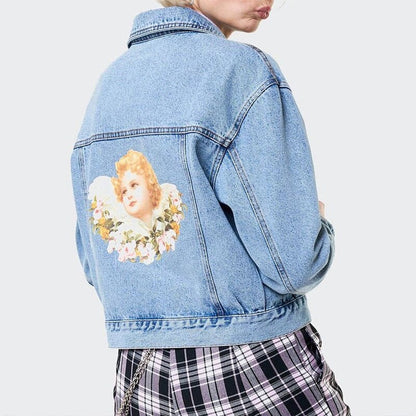 Angelic Denim Jacket by White Market