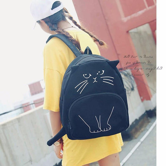 Cat Backpack by White Market