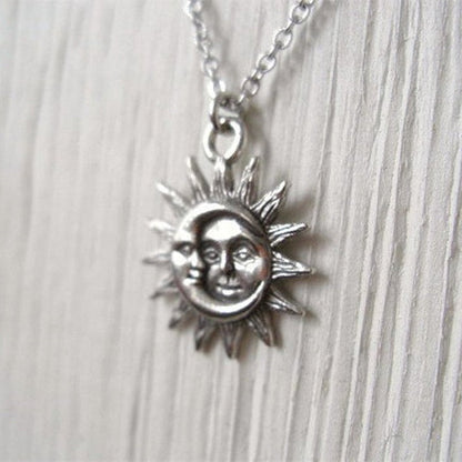 Moon & Sun Necklace by White Market