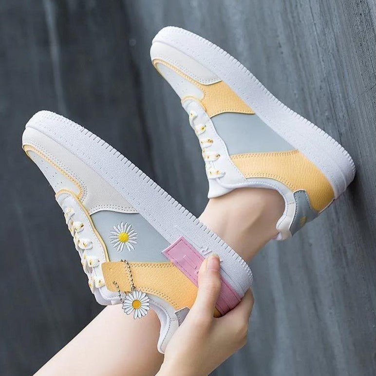 Daisy Embroidered AF1 by White Market