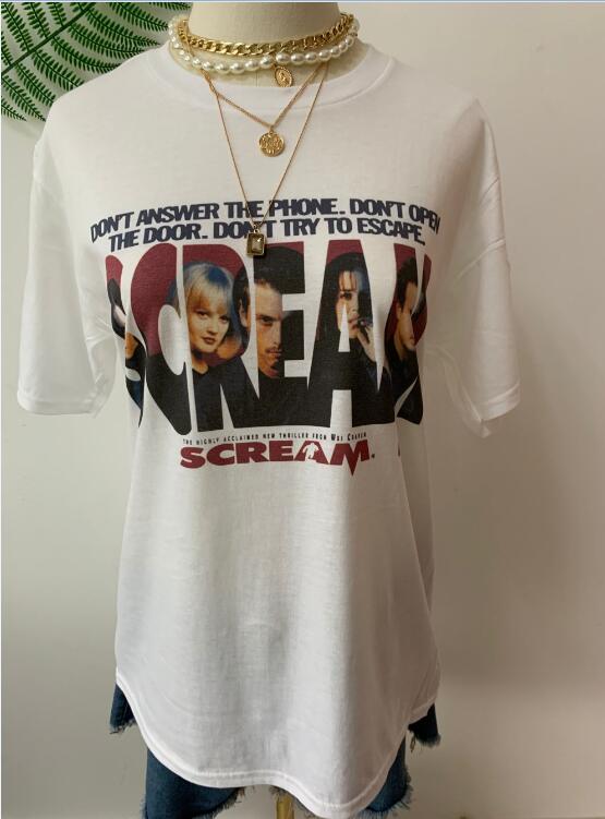 "SCREAM" Tee by White Market