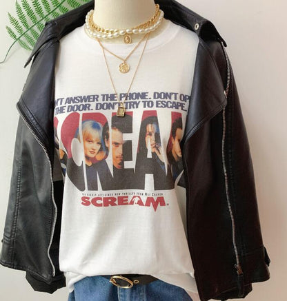 "SCREAM" Tee by White Market