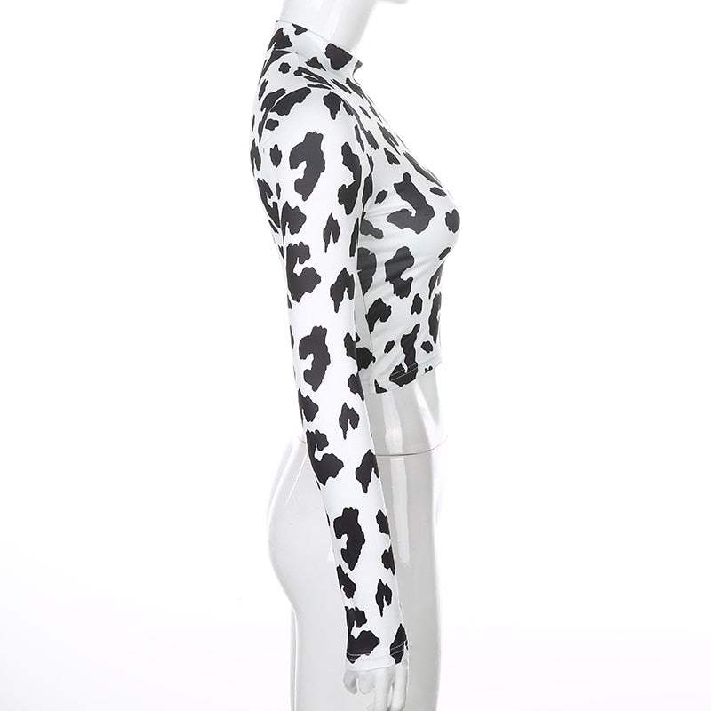 Rorschach Test Turtleneck Top by White Market