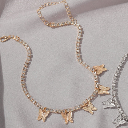 Butterfly Tennis Chain by White Market