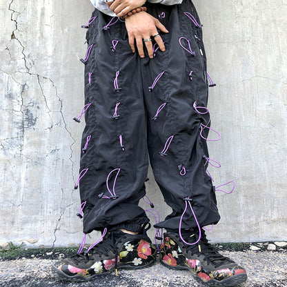 Bungee Cord Trousers by White Market