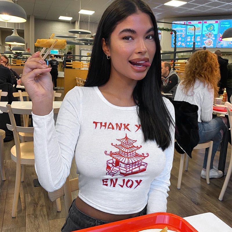 Thank You Enjoy Takeout Tee by White Market