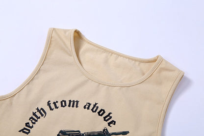 Death From Above Crop Top by White Market