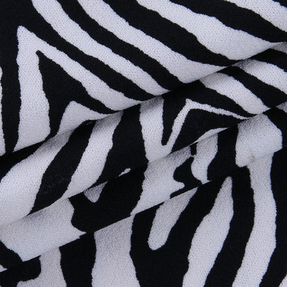 Psychedelic Zebra Print Pants by White Market