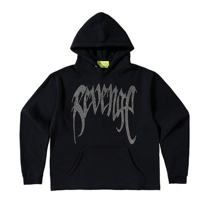 Revenge Rhinestones Hoodies by White Market