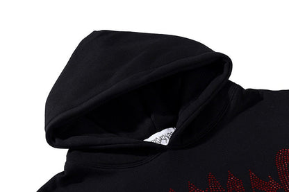 Revenge Rhinestones Hoodies by White Market