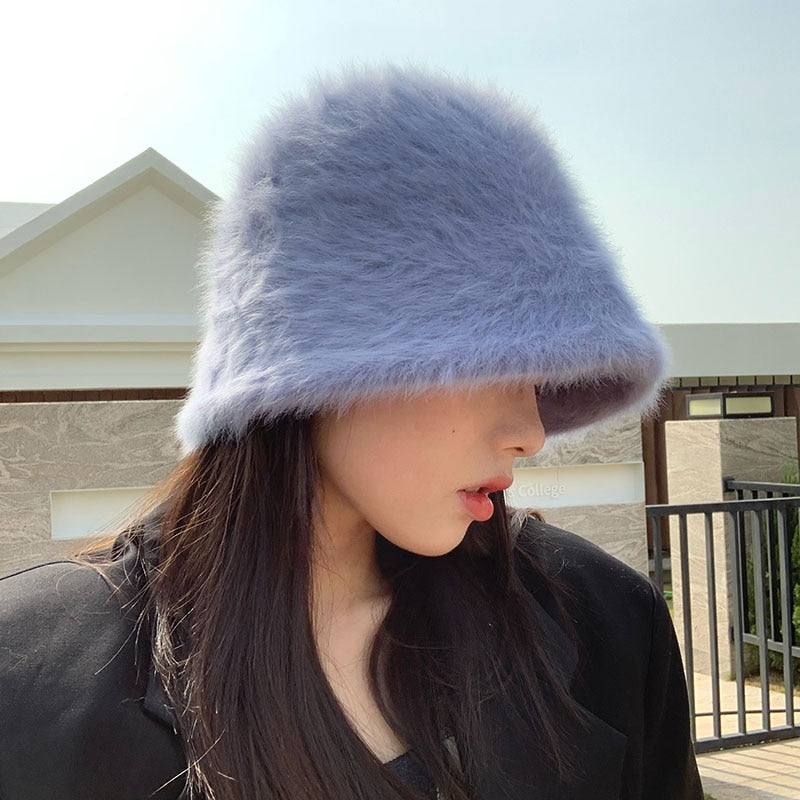 Vegan Fur Winter Cap by White Market