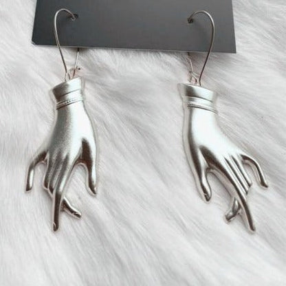 Hand Earrings by White Market