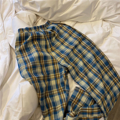 Thick Plaid Trousers by White Market