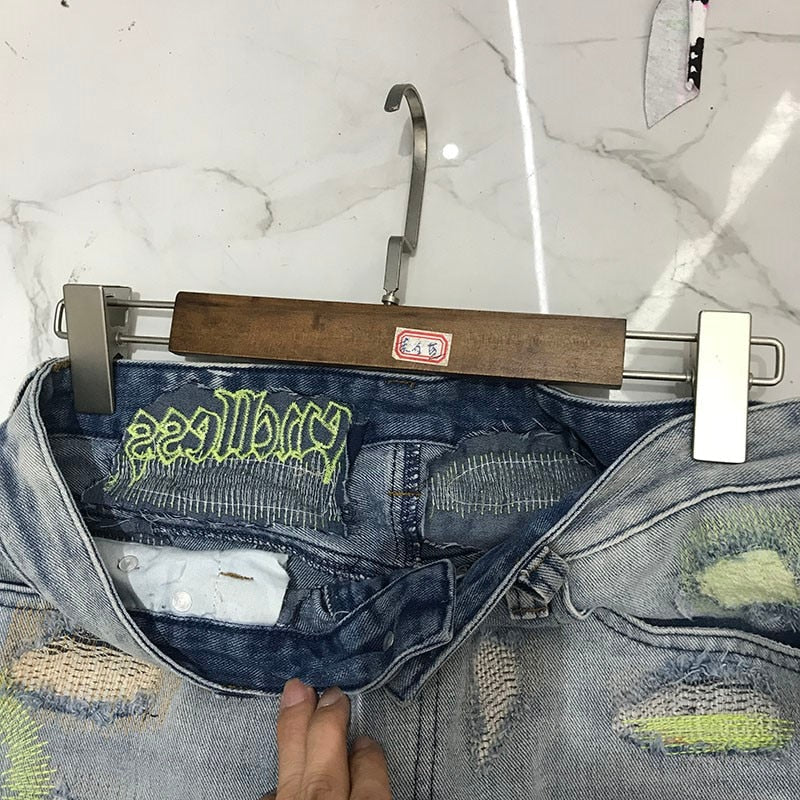 "Endless" Embroidered Jeans by White Market