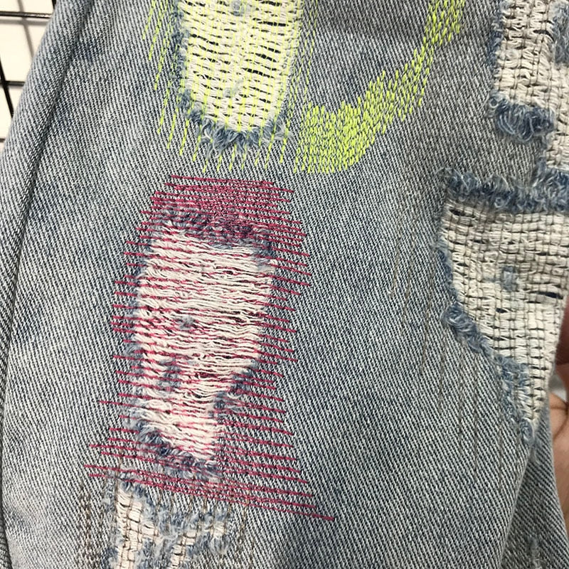 "Endless" Embroidered Jeans by White Market