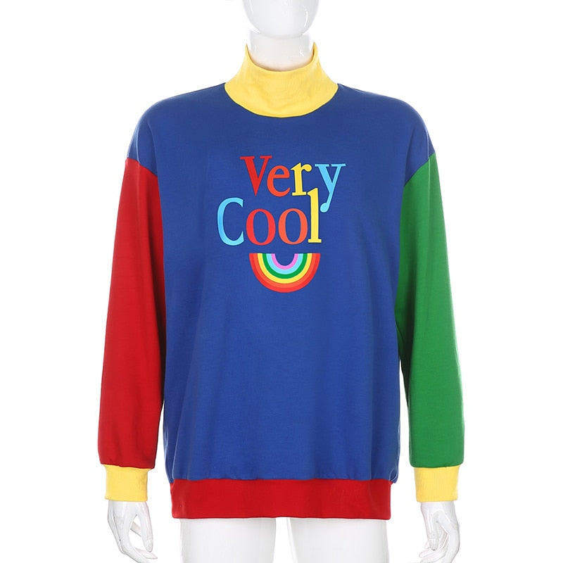 Very Cool Rainbow Sweater by White Market